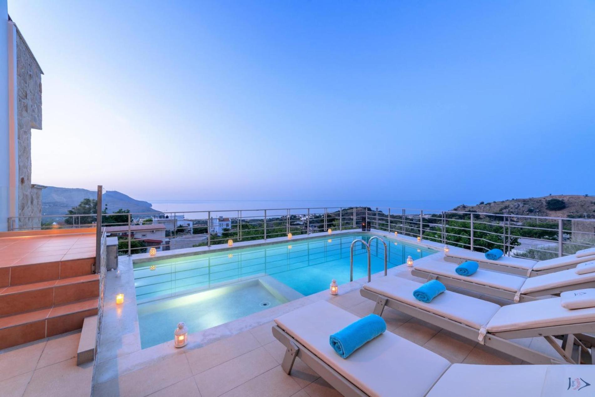 Le Stelle Villa Georgioupoli Eksteriør billede