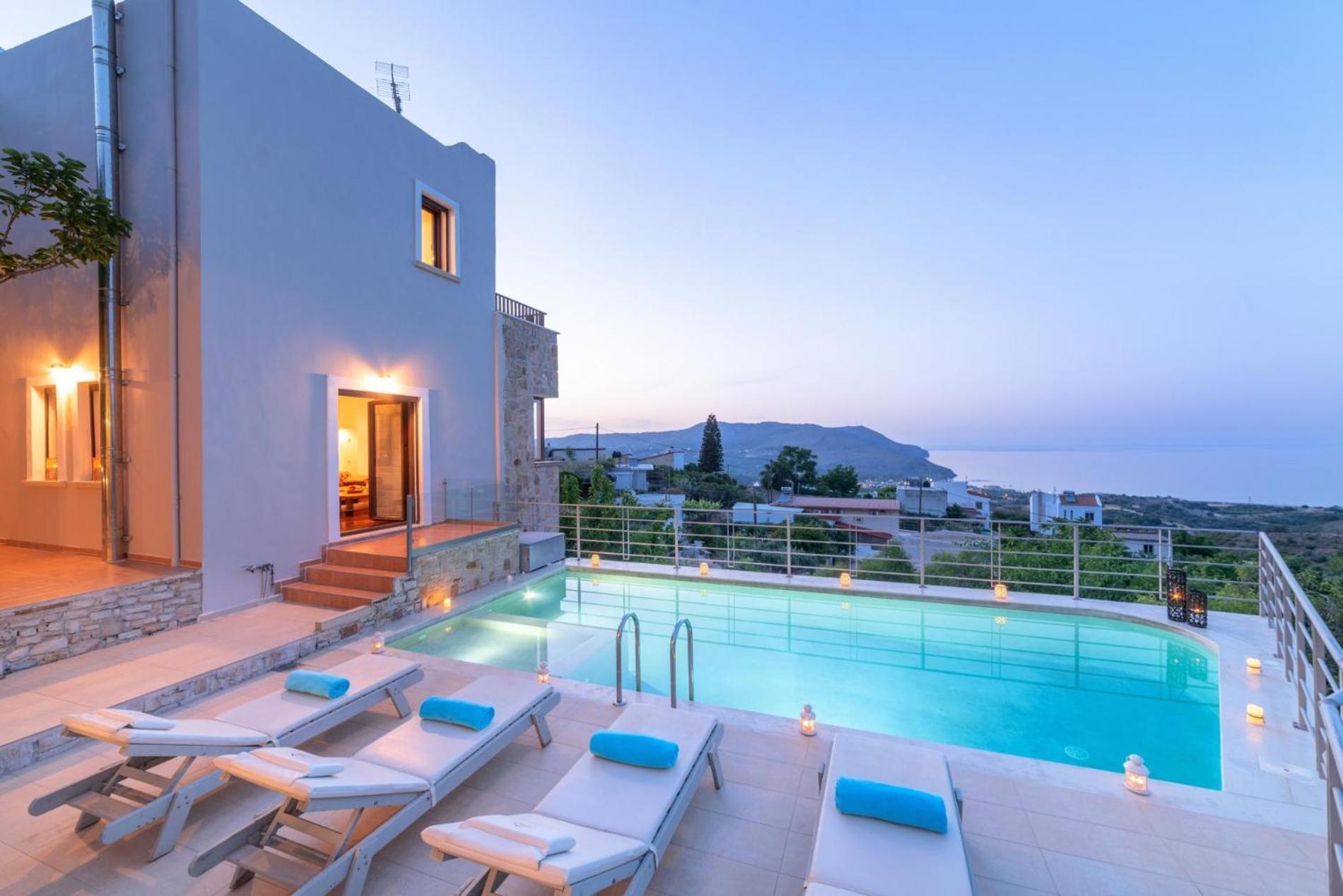 Le Stelle Villa Georgioupoli Eksteriør billede