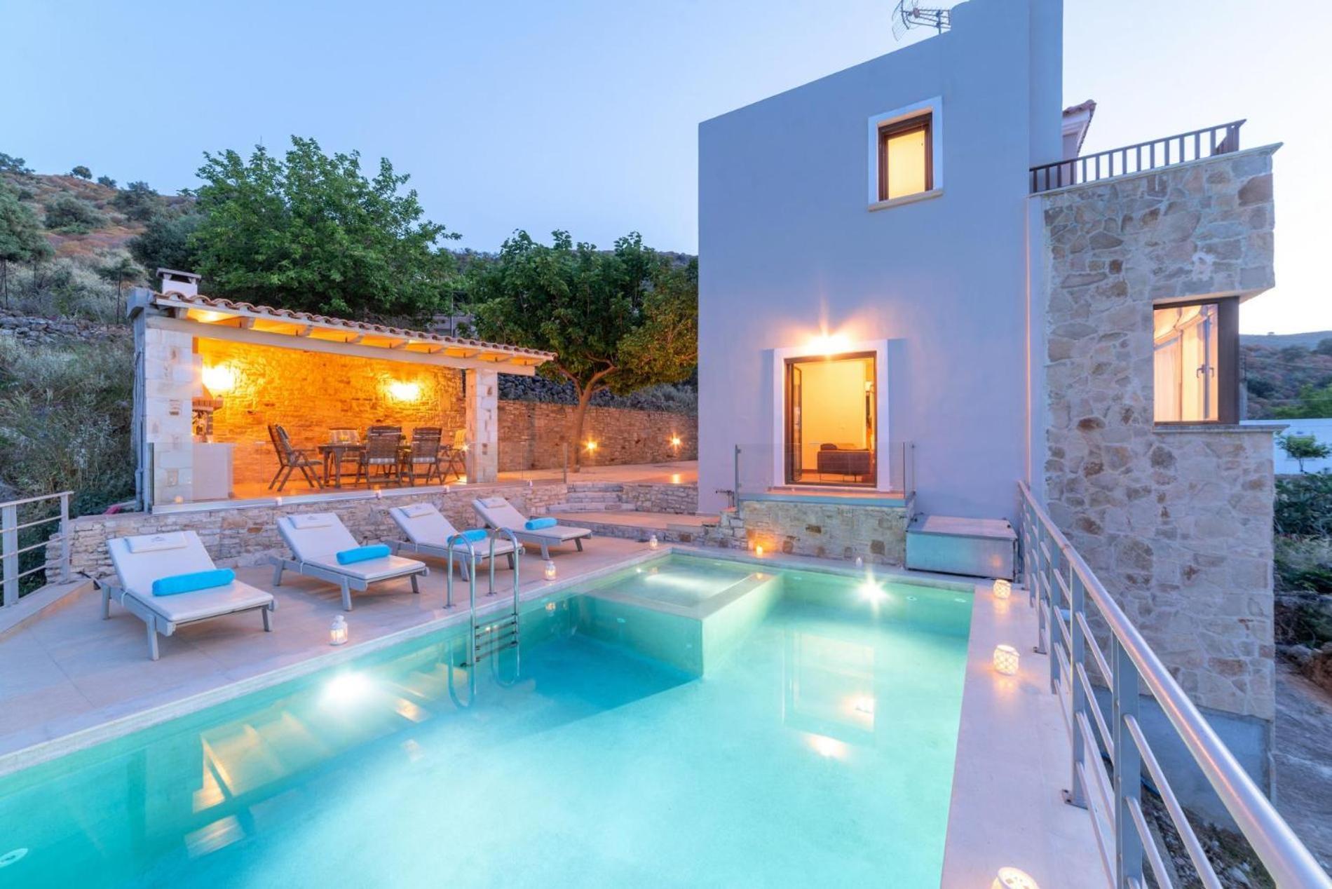 Le Stelle Villa Georgioupoli Eksteriør billede